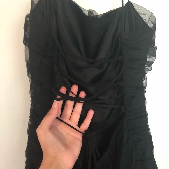 Black Corset Dress - Picture 4 of 6